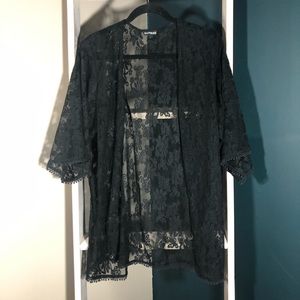 Express Lace Cardigan